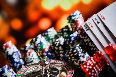 Dashboard showing sports and casino game categories